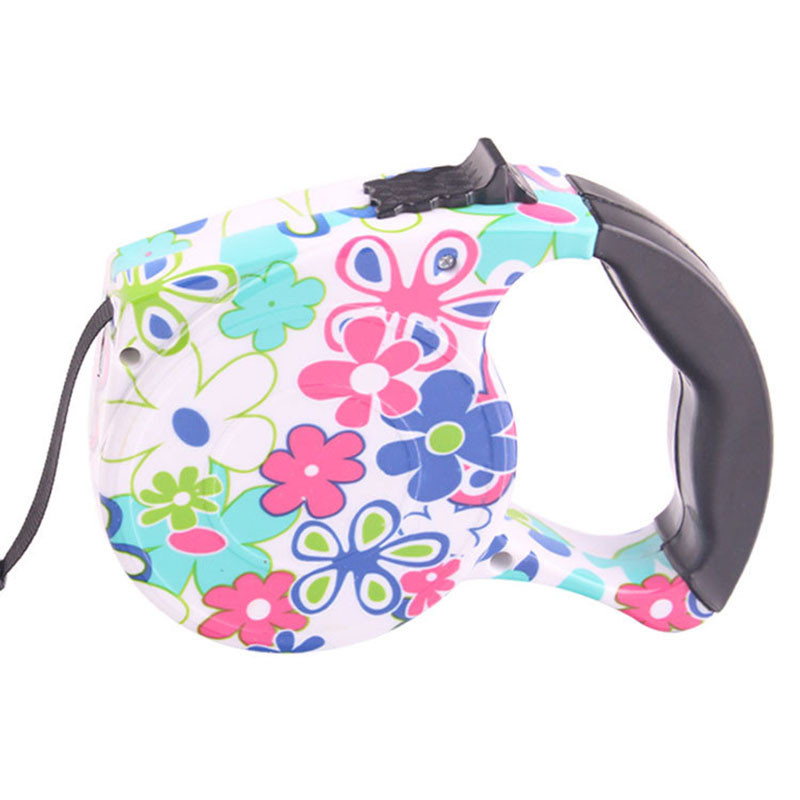 Lemmikloomatarbed Koera kaelarihma rihm Automaatne sissetõmmatav jalutusrihm kutsikate patrullköiega kõndimine kassiga väikese ja keskmise suurusega koera rihm