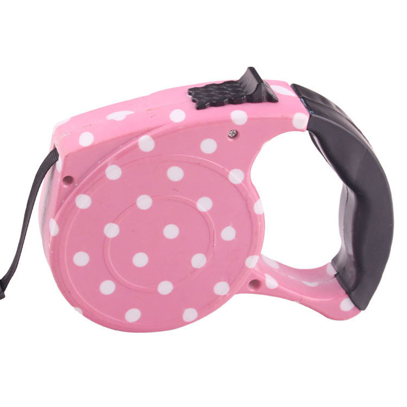 Lemmikloomatarbed Koera kaelarihma rihm Automaatne sissetõmmatav jalutusrihm kutsikate patrullköiega kõndimine kassiga väikese ja keskmise suurusega koera rihm