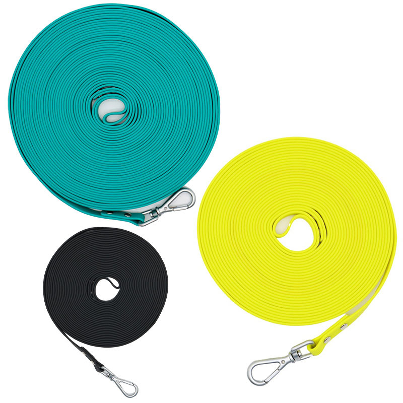 Vandeniui atsparus pavadėlis šuniui Ilgi PVC pavadėliai Lengva valyti Traukos lynas Švinas mažiems, vidutiniams dideliems šunims 1,5 m 3 m 5 m 10 m 15 m 20 m