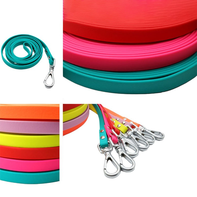 Vandeniui atsparus pavadėlis šuniui Ilgi PVC pavadėliai Lengva valyti Traukos lynas Švinas mažiems, vidutiniams dideliems šunims 1,5 m 3 m 5 m 10 m 15 m 20 m