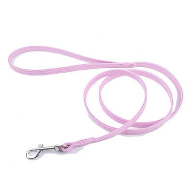 Lesă de plumb pentru animale de companie, 12 culori, pentru câini, pisici, roșu, verde, trandafir, piele PU, lesă pentru câini, mărimea XS SM, hamul pentru câini.