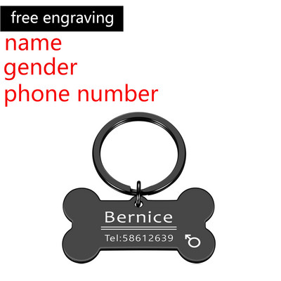 Personalizēta iegravēta kaķa suns mājdzīvnieka identifikācijas zīme suns pret nozaudēšanu apkakles piekariņš mājdzīvnieka vārda apkakles siksna kucēns kaķa kaklasiksnas aksesuāri sunim