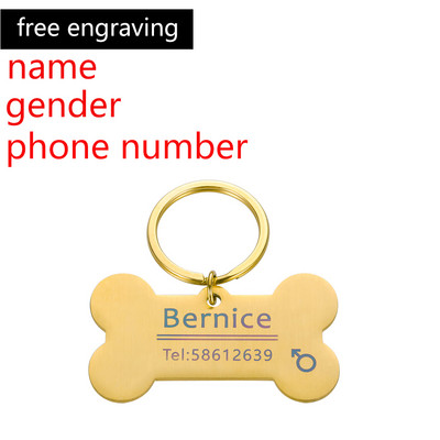 Personalizēta iegravēta kaķa suns mājdzīvnieka identifikācijas zīme suns pret nozaudēšanu apkakles piekariņš mājdzīvnieka vārda apkakles siksna kucēns kaķa kaklasiksnas aksesuāri sunim