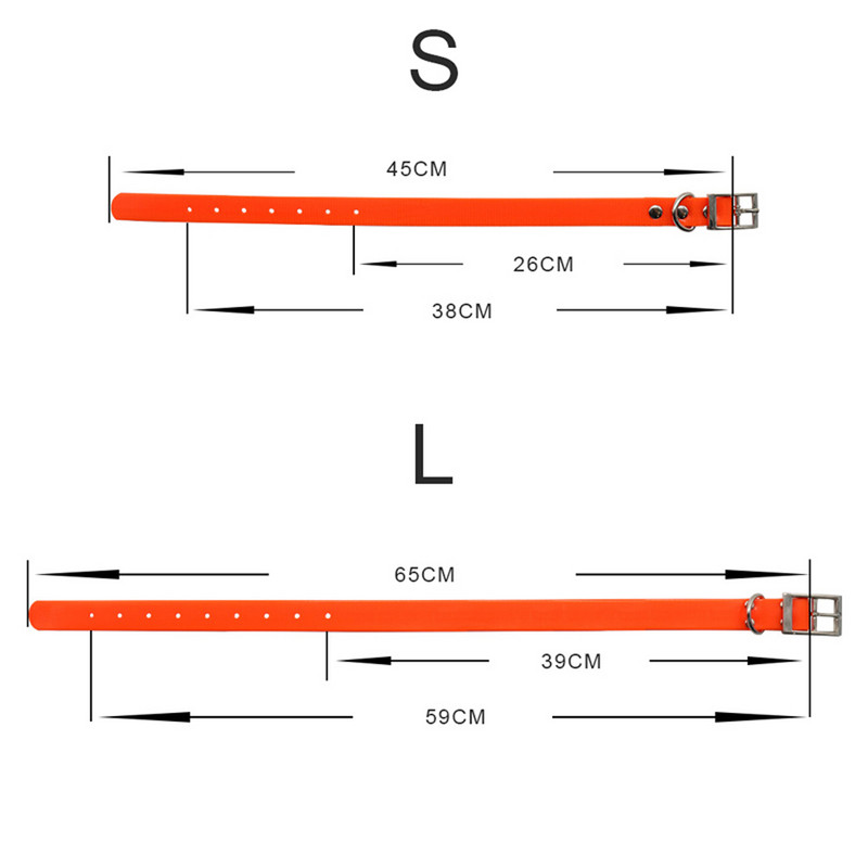 Nailonist koera kaelarihm Reguleeritav TPU lemmikloomarihm suurtele koertele Kaelarihmad Aksessuaarid Lemmikloomad Kasside jalutusrihmad Pliikoerte tarvikud Veekindlad