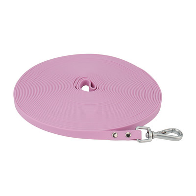 Lesă pentru câini lungi din PVC, frânghie de tracțiune pentru pisici, culoare bomboană, lesă scurtă pentru animale de companie, albastru, trandafir, roșu, galben