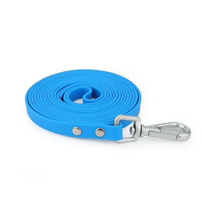 Lesă pentru câini lungi din PVC, frânghie de tracțiune pentru pisici, culoare bomboană, lesă scurtă pentru animale de companie, albastru, trandafir, roșu, galben