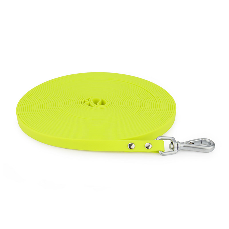 Lesă pentru câini lungi din PVC, frânghie de tracțiune pentru pisici, culoare bomboană, lesă scurtă pentru animale de companie, albastru, trandafir, roșu, galben