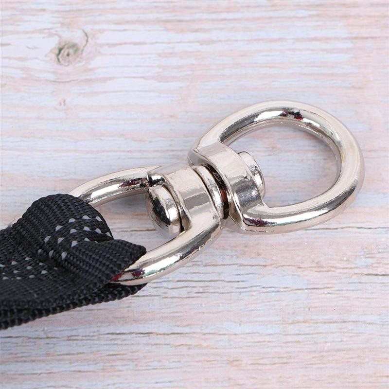 Lesă de extensie pentru câini din nailon, lesă elastică reflectorizantă, lesă bungee pentru câini, guler de ham pentru plimbare și alergare, 37 cm