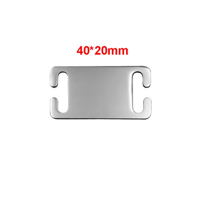 Pawstrip Etichetă pentru animale de companie din oțel inoxidabil Etichetă personalizată pentru câine Nume de telefon Gravat zgarda de câine Plăcuță de identificare Etichete de identificare pentru câini personalizate pentru câini