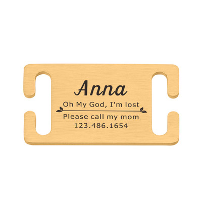 Isikupärastatud lemmiklooma ID silt Lükatav, graveeritud roostevabast terasest nimesildid Kaelarihma tarvikud Ripats Graveerimine Aadressi Koerte Nimesilt