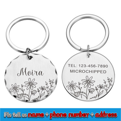 Lemmiklooma ID-sildid Pits Lemmikkoer Kassi kaelarihm Aksessuaarid Koerad Nimesildid Isikupärastatud ID-sildi ripats Kohandatud tasuta graveeritud kadumisevastane