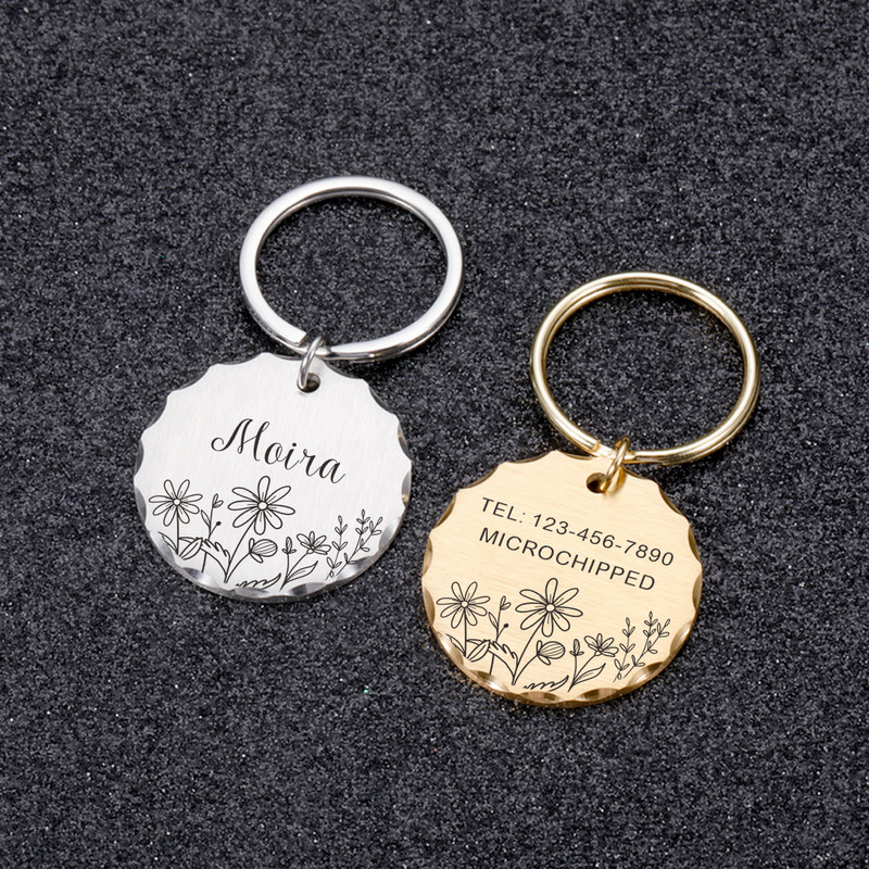 Lemmiklooma ID-sildid Pits Lemmikkoer Kassi kaelarihm Aksessuaarid Koerad Nimesildid Isikupärastatud ID-sildi ripats Kohandatud tasuta graveeritud kadumisevastane