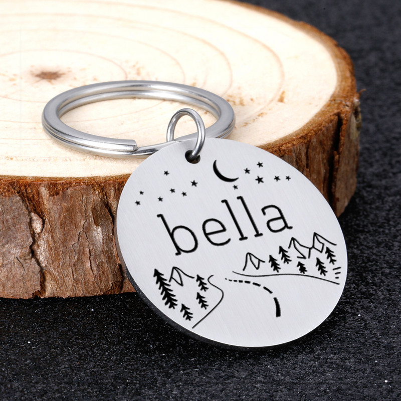 Etichete cu nume personalizate pentru adresă Etichete pentru câini pentru animale de companie Accesorii pentru zgarda pentru pisici Decorare ID-ul pentru animale de companie Etichete pentru câini gulere Etichetă pentru pisici din oțel inoxidabil