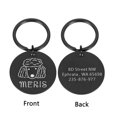 Kohandatud koerasildid Isikupärastatud graveeritud Lemmiklooma kutsika Kassi ID Kaelarihm Nime Aadress Silt Lemmikloomatarvikud Väikestele Koertele Kassi lemmikloomad Tooted