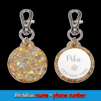 Etichetă de identificare acrilică pentru animale de companie personalizată gratuită, personalizată pentru câine, pisică, guler colorat, accesorii anti-pierdere, etichetă cu nume pentru animale de companie, etichete de identificare pentru animale de compani
