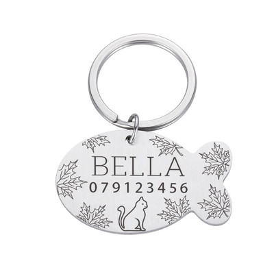 Kohandatud koerasilt Isikupärastatud kassi kaelarihma ID nimesildid Koeraplaadi aadress graveeringuga numbriga Kadumisevastased lemmikloomad tarvikud hulgimüük