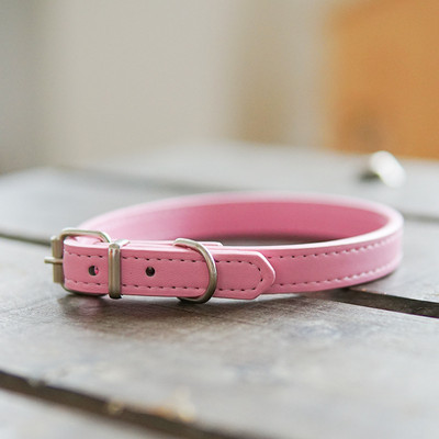 Uus 1 tk lemmiklooma veisenahast kaelarihm, reguleeriv kassi lemmiklooma jalutusrihm, nahast 15 värvi kassipoja kutsika kaelarihm Samlli keskmistele koertele kassitarvikud