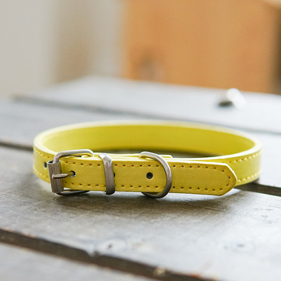 Uus 1 tk lemmiklooma veisenahast kaelarihm, reguleeriv kassi lemmiklooma jalutusrihm, nahast 15 värvi kassipoja kutsika kaelarihm Samlli keskmistele koertele kassitarvikud