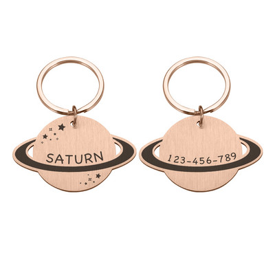 Accesorii pentru câini de companie Etichetă personalizată pentru guler pentru câini Colier pentru pisici Etichete de identificare pentru medalie anti-pierdere pentru câini cu gravură Nume Adresă Pandantiv