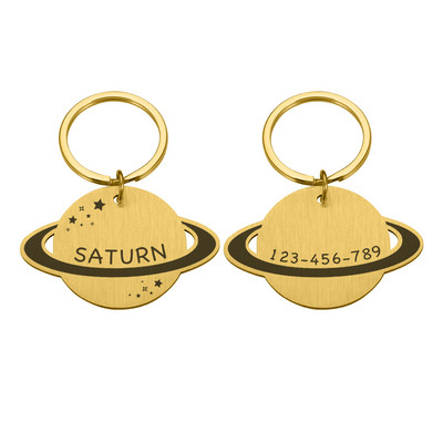 Accesorii pentru câini de companie Etichetă personalizată pentru guler pentru câini Colier pentru pisici Etichete de identificare pentru medalie anti-pierdere pentru câini cu gravură Nume Adresă Pandantiv