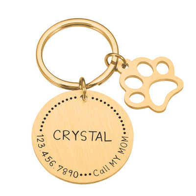 Προσαρμοσμένη ταυτότητα για κολάρο γάτας για κατοικίδια Ετικέτες διεύθυνσης για σκύλους Αξεσουάρ κατοικίδιων ζώων Εξατομικευμένο κολιέ για κουτάβι γατάκι με όνομα πιάτο για σκύλους