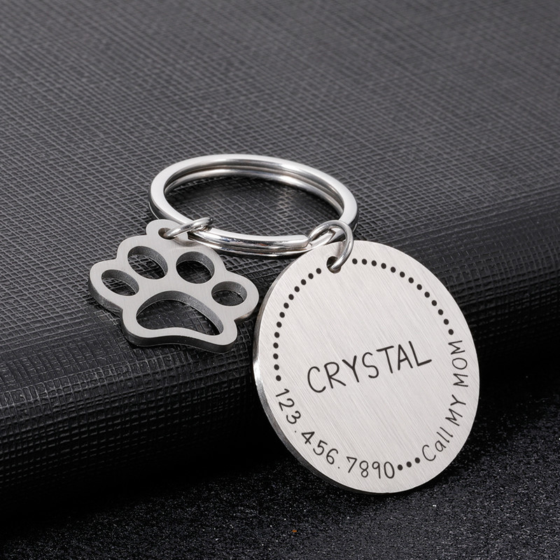 Προσαρμοσμένη ταυτότητα για κολάρο γάτας για κατοικίδια Ετικέτες διεύθυνσης για σκύλους Αξεσουάρ κατοικίδιων ζώων Εξατομικευμένο κολιέ για κουτάβι γατάκι με όνομα πιάτο για σκύλους