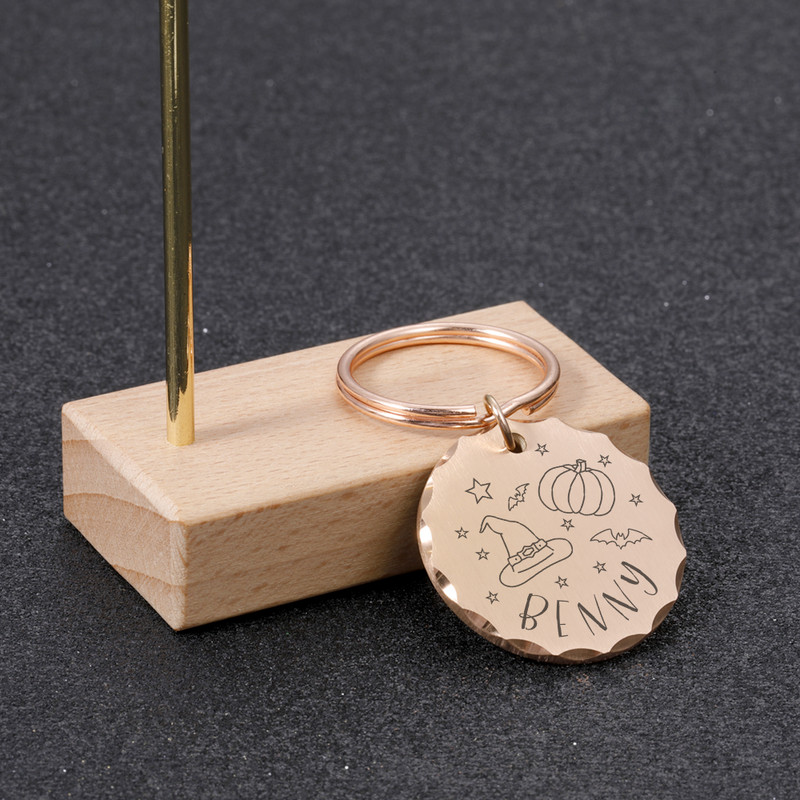 Kohandatud koera ID sildid graveeringuga nimega Isikupärastatud nimesilt Aadress Kassi kaelarihm Koerad Lemmikloomad Aksessuaarid Kassitarbed Tooted