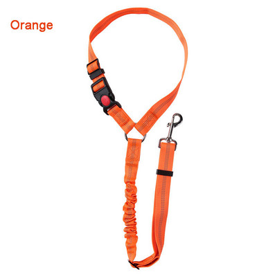 2021 Nouă lesă reglabilă pentru mașină pentru animale de companie, pentru plimbări de câine, alergare, jogging, centură de talie, curea de piept, frânghie de tracțiune