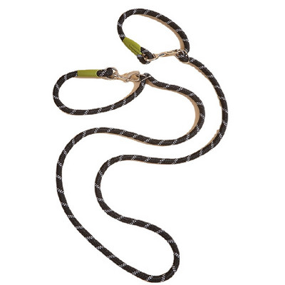 CAWAYI KENNEL Peegeldav nailonist topeltrihmad lemmikloomakoerte kett Tõmbeköie juhtmed vabade kätega jooksmiseks Köiekett suurele koerale