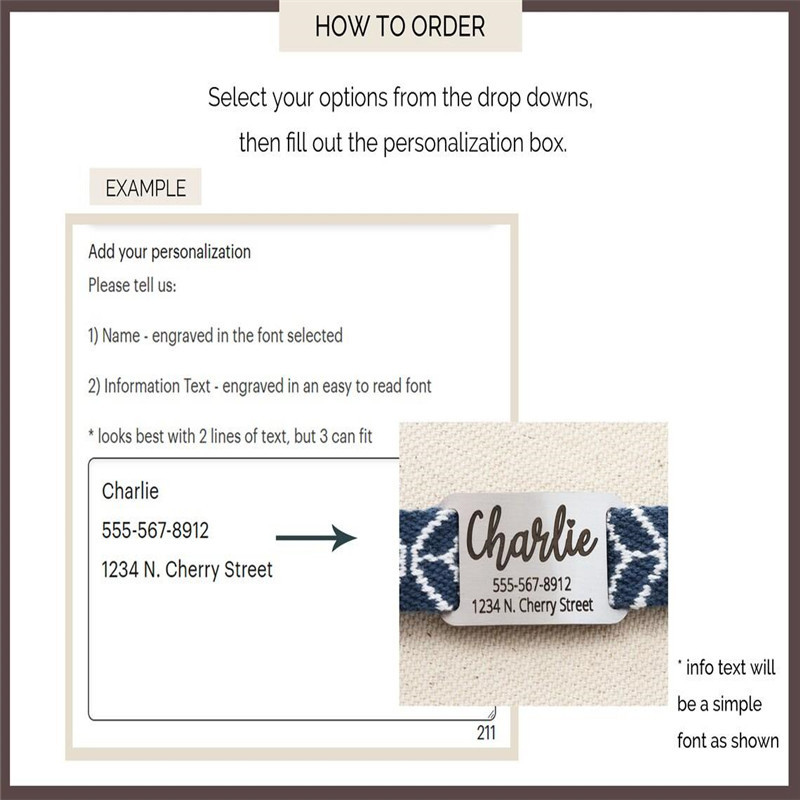 Εξατομικευμένο ανοξείδωτο χάλυβα για κολάρο ταυτότητας για κατοικίδια γάτα σκύλου Αξεσουάρ Προσαρμοσμένο χαραγμένο κολιέ Προμήθειες για προϊόντα με όνομα σκύλου