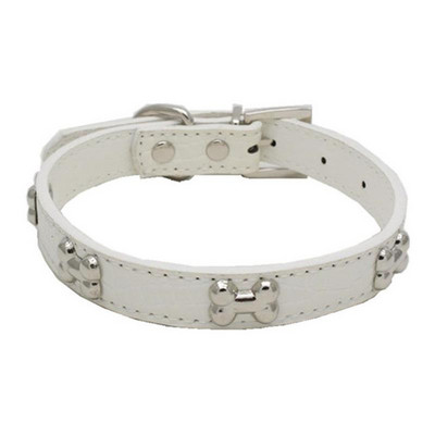 Transer lemmikloomakoerte tarvikud alligaator PU nahast luust lemmiklooma kaelakee tarvik lemmikloomatarvete koera kaelarihm väikesele keskmisele koerale