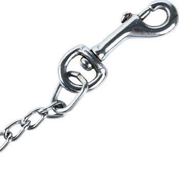 Доказателство за ухапване Heavy Duty Chain Dog Leash Pet Metal Lead Handle Trigger Hook Pet Training Collar Leash Колие Dog Product