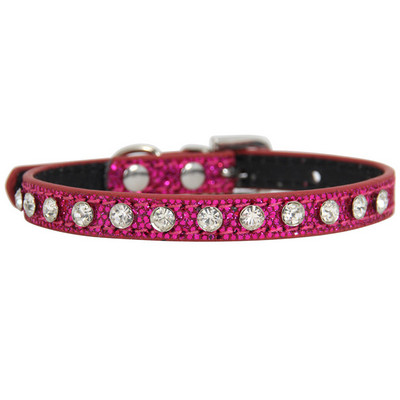 Καυτές εκπτώσεις Super Shining Diamond Rhinestone Γιακά Γάτας Κουτάβι Μωρό Σκύλος Γιακά Γάτα Δερμάτινο λουράκι Αξεσουάρ για γατάκι Κουτάβι για κατοικίδιο