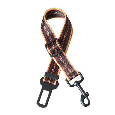 Ρυθμιζόμενος ιμάντας λουριών καλωδίωσης Τσιουάουα για σκύλο κατοικίδιο ζώο γάτα αυτοκινήτου για μικρό μεσαίο κουτάβι Teddy Bulldog Travel Leads 9 χρώματα