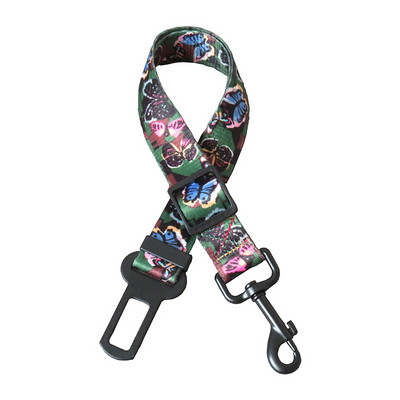 Ρυθμιζόμενος ιμάντας λουριών καλωδίωσης Τσιουάουα για σκύλο κατοικίδιο ζώο γάτα αυτοκινήτου για μικρό μεσαίο κουτάβι Teddy Bulldog Travel Leads 9 χρώματα