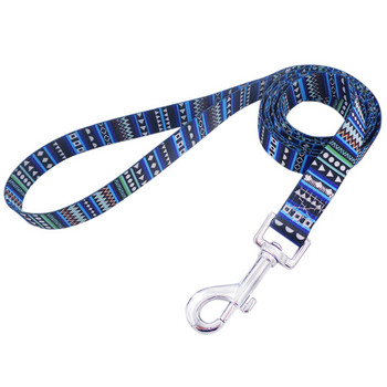 Въже за теглене на кучета Многоцветно въже за кучета Ярък и нов домашен любимец с цветен печат на въже за кучета Pet Traction 1,2 M 1,5 M