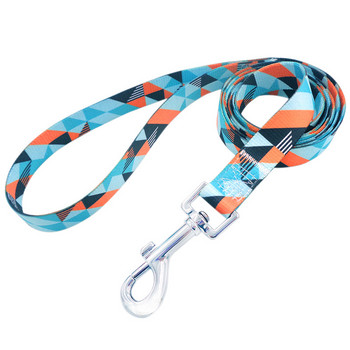 Dog Traction Rope Πολύχρωμο Dog Rope Bright and Novel Pet with Color Dog Rope Printing Pet Traction 1,2 M 1,5 M