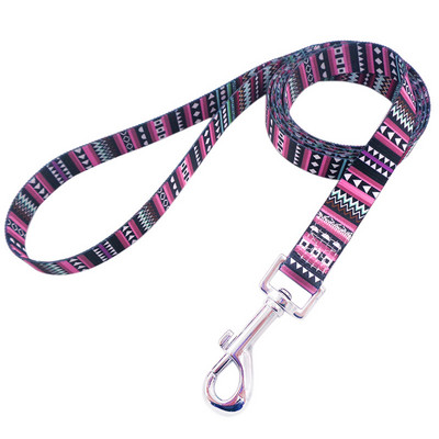 Dog Traction Rope Πολύχρωμο Dog Rope Bright and Novel Pet with Color Dog Rope Printing Pet Traction 1,2 M 1,5 M