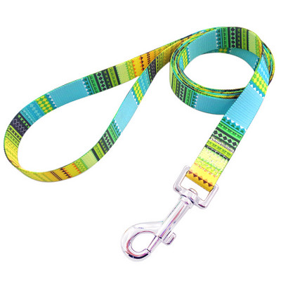 Dog Traction Rope Πολύχρωμο Dog Rope Bright and Novel Pet with Color Dog Rope Printing Pet Traction 1,2 M 1,5 M