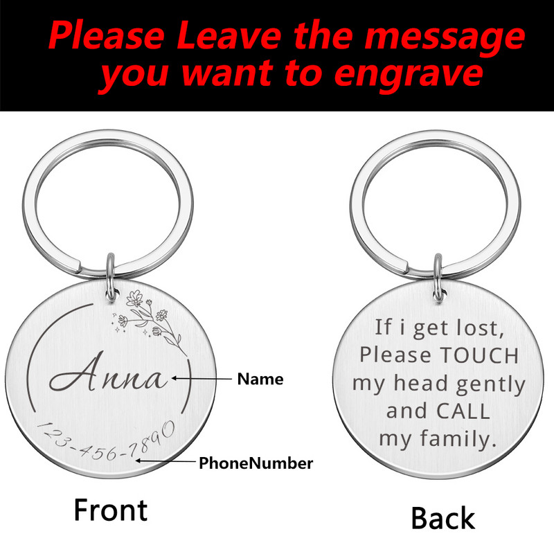 Etichete de identificare pentru câini, 4 culori, personalizate, inimă de pădure