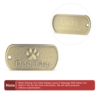 Εξατομικευμένη ετικέτα ταυτότητας κατοικίδιων ζώων Μπρελόκ με χαραγμένη πινακίδα ταυτότητας κατοικίδιου για κολάρο σκύλου γάτας Κρεμαστό μπρελόκ Αξεσουάρ για κατοικίδια