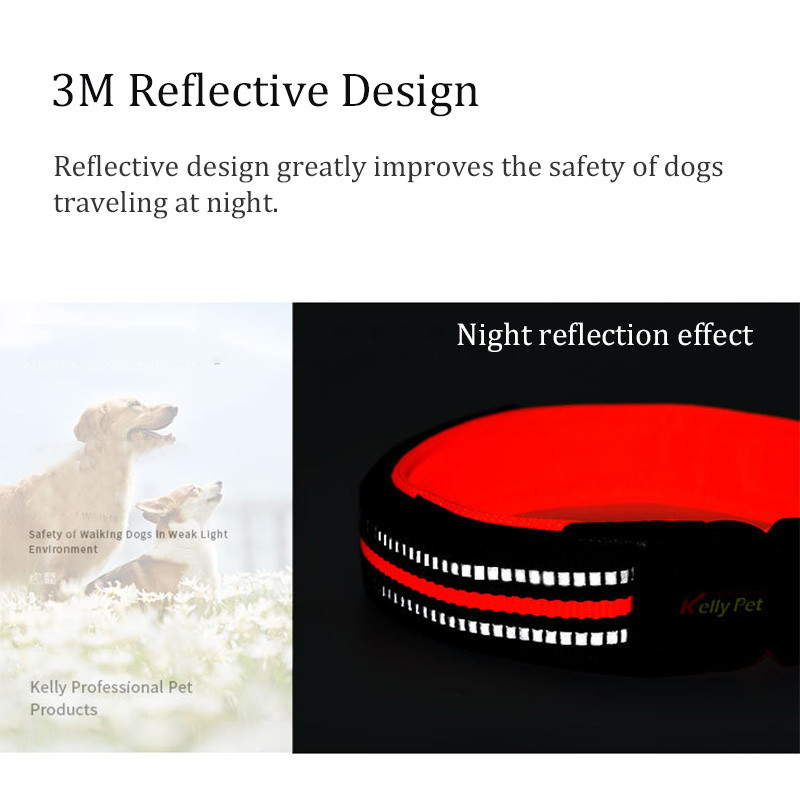 Αναπνεύσιμο πλέγμα νάιλον γιακά σκύλου Ανακλαστικά κολάρο κατοικίδιων για σκύλους Μικρό μεσαίο μεγάλο κολιέ εκπαίδευσης σκύλων Αξεσουάρ για σκύλους κατοικίδιων ζώων