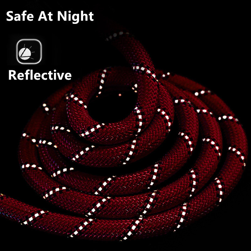 Ανακλαστικά λουριά σκύλου για σκύλους που περπατούν Κοντό λουρί σκύλου με προστασία από έκρηξη για μεγάλους σκύλους Προϊόντα για κατοικίδια με αλυσίδα Golden Retriever