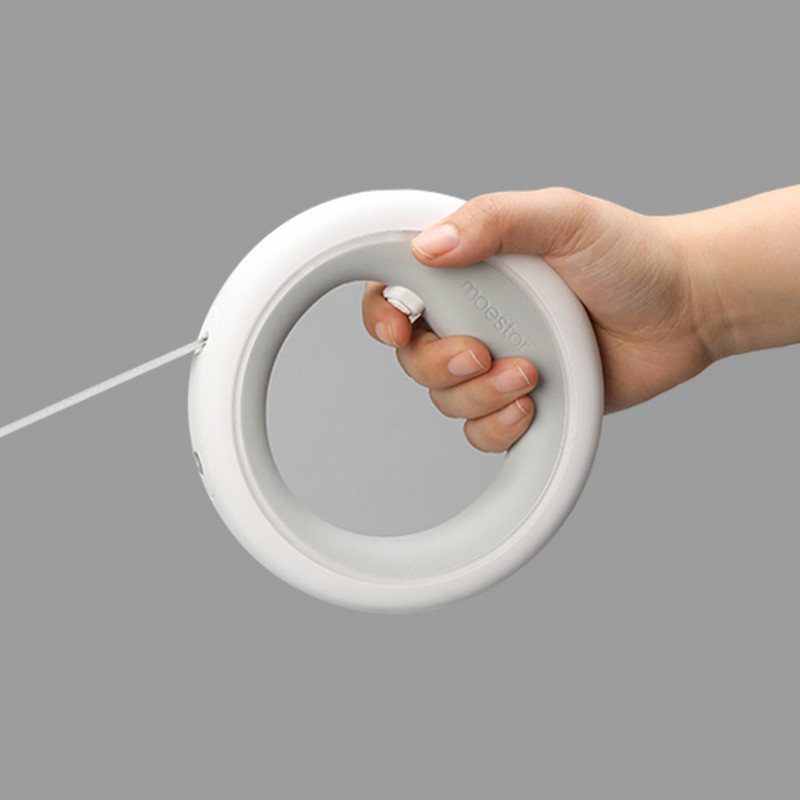 Fashion Luxury Hands Free αναδιπλούμενο λουρί για σκύλους κατοικίδιων ζώων Lead Walking Traction Rope Επαναφορτιζόμενο νυχτερινό φωτεινό αναπνευστικό φως LED