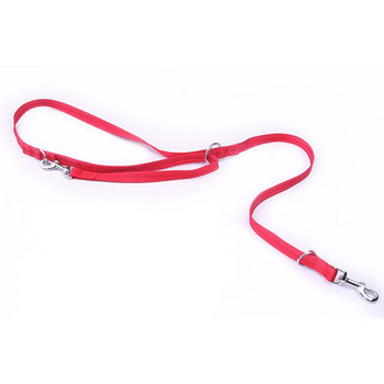 190cm WALK 2 Two DOGS Leash Double Twin Lead Walking Leash Two Pets Cats Двойна двойка каишки за кучета Найлонова V-образна каишка за куче котка