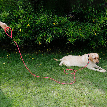 Водоустойчива PVC каишка за домашни кучета 5 м 10 м малки средни големи кучета каишка Обучение за припомняне Проследяване Послушание Дълъг повод Лесен за почистване Rop