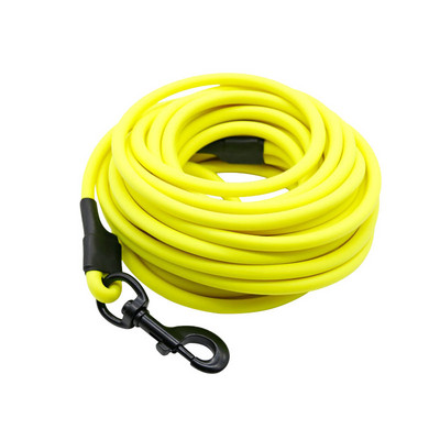 Lesă pentru câini din PVC rezistent la apă 5m 10m Mici Medii Mari Lesă pentru câini Antrenament de rechemare Urmărire Ascultare Plumb lung Cord ușor de curățat