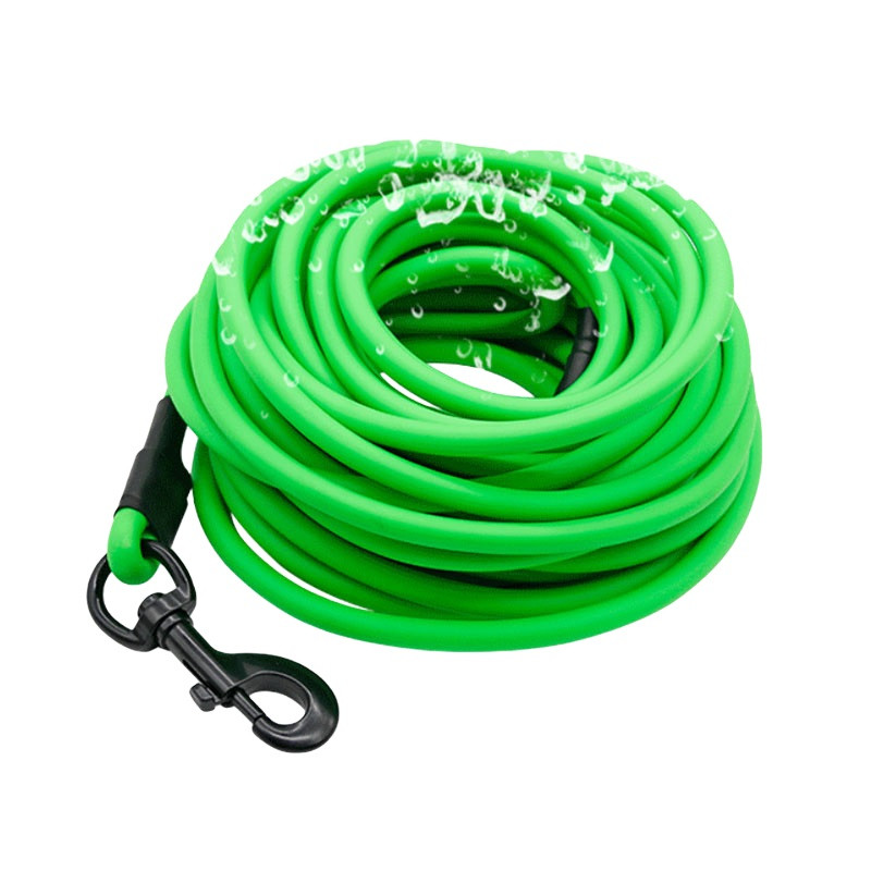 Lesă pentru câini din PVC rezistent la apă 5m 10m Mici Medii Mari Lesă pentru câini Antrenament de rechemare Urmărire Ascultare Plumb lung Cord ușor de curățat