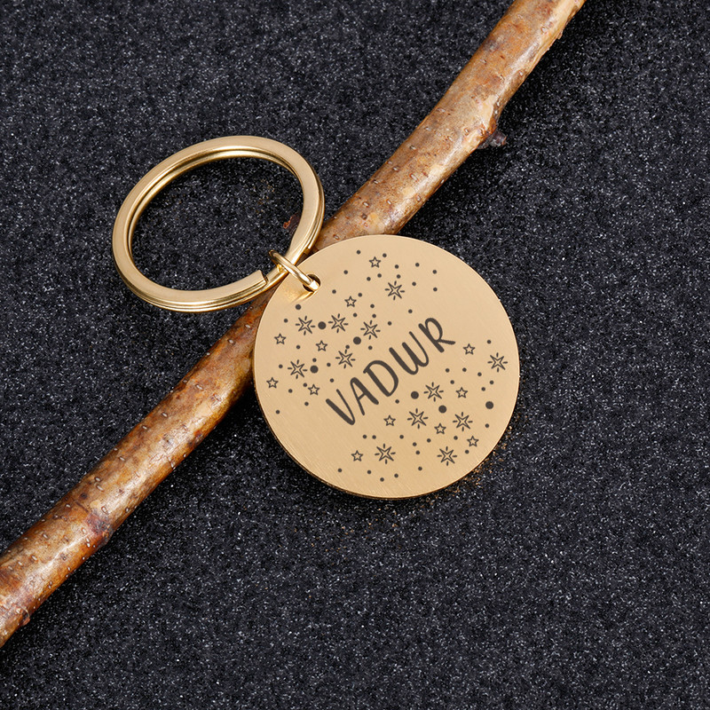 Etichetă personalizată pentru câine, din oțel inoxidabil, etichete de identificare gravate cu numele pentru zgarda de câine.