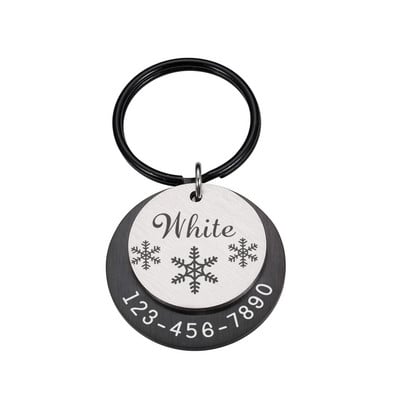 Isikupärastatud koera kassi lemmiklooma ID sildid Graveeritud kassi kutsika lemmiklooma ID-numbri aadressi kaelarihma silt Kohandatud ripats lemmiklooma tarvikud